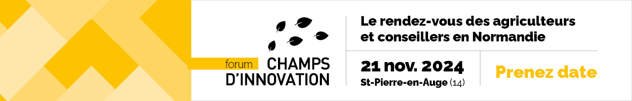 Forum Champs d'innovation - Rendez-vous le 21 novembre 2024