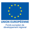 Logo "Union Européenne Fonds européen de développement régional"