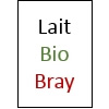 Logo Lait Bio Bray